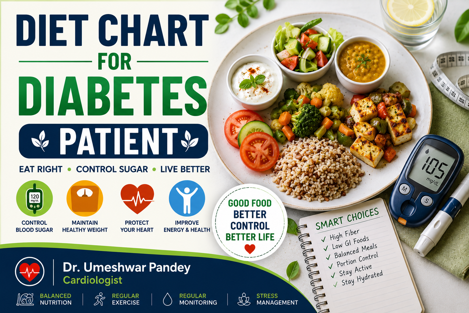 Diet Chart For Diabetes Patient - Dr. Umeshwar Pandey