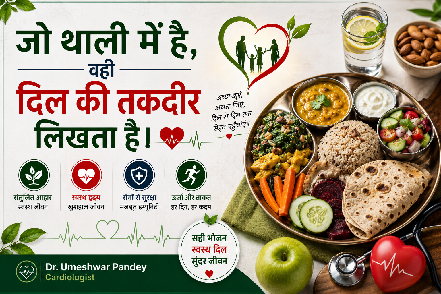 Diet, Exercise & Your Heart - Dr. Umeshwar Pandey